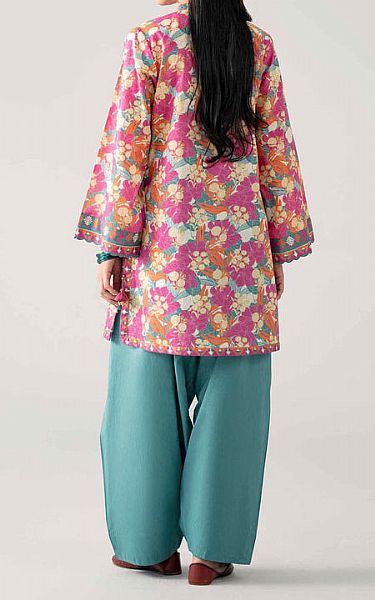 Nishat Multicolor Lawn Suit (2 pcs) | Pakistani Lawn Dress in USA- Image 2