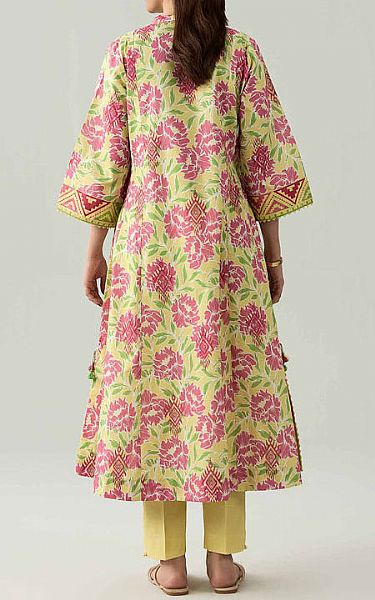 Nishat Yellow Lawn Suit (2 pcs) | Pakistani Lawn Dress in USA- Image 2