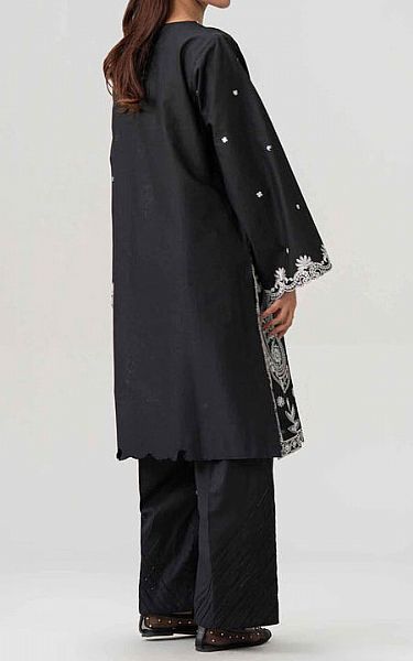 Nishat Black Lawn Suit (2 pcs) | Pakistani Lawn Dress in USA- Image 2