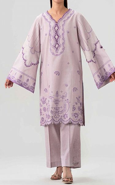 Nishat Lavender Lawn Suit (2 pcs) | Pakistani Lawn Dress in USA- Image 1
