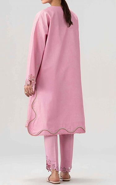 Nishat Pink Lawn Suit (2 pcs) | Pakistani Lawn Dress in USA- Image 2