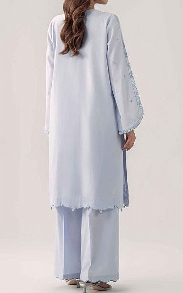 Nishat Sky Blue Lawn Suit (2 pcs) | Pakistani Lawn Dress in USA- Image 2