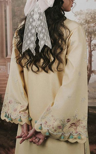 Nishat Ivory Lawn Suit (2 pcs) | Pakistani Lawn Dress in USA- Image 2