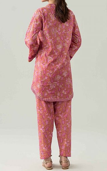 Nishat Pink Lawn Suit (2 pcs) | Pakistani Lawn Dress in USA- Image 2