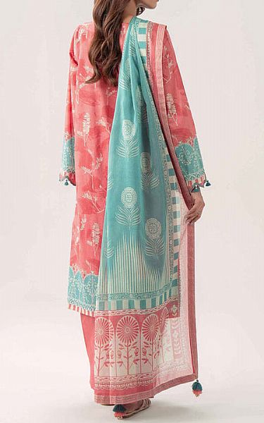 Nishat Coral Lawn Suit | Pakistani Lawn Dress in USA- Image 2