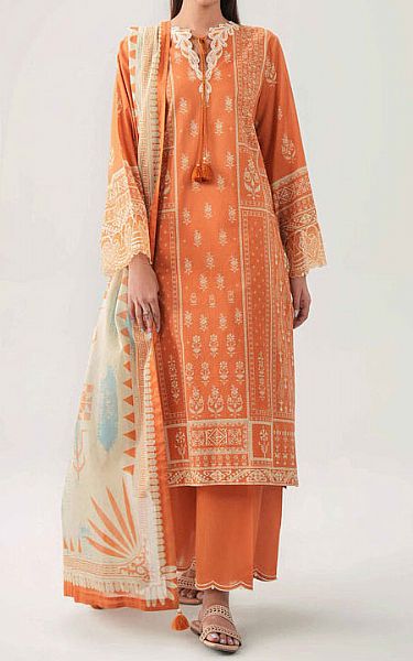Nishat Coral Lawn Suit | Pakistani Lawn Dress in USA- Image 1