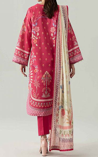 Nishat Crimson Lawn Suit | Pakistani Lawn Dress in USA- Image 2