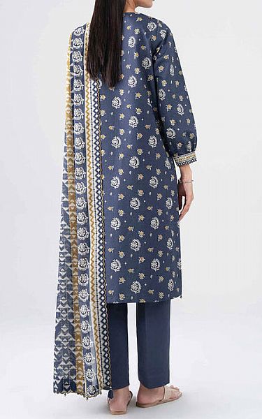 Nishat White/Blue Lawn Suit | Pakistani Lawn Dress in USA- Image 2