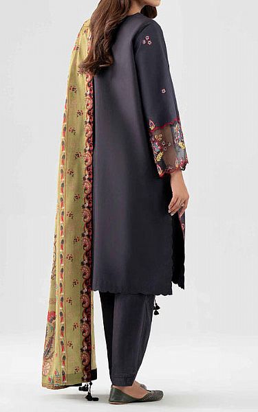 Nishat Black Lawn Suit | Pakistani Lawn Dress in USA- Image 2