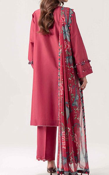 Nishat Crimson Lawn Suit | Pakistani Lawn Dress in USA- Image 2
