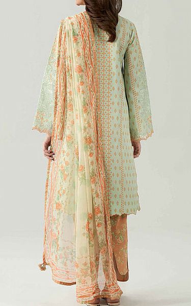 Nishat Aqua Lawn Suit | Pakistani Lawn Dress in USA- Image 2