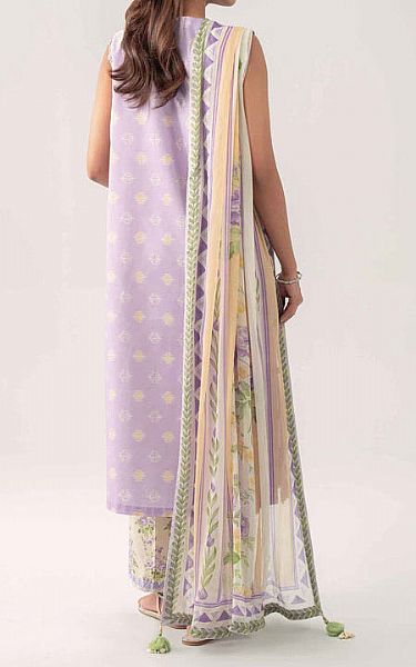 Nishat Lavender Lawn Suit | Pakistani Lawn Dress in USA- Image 2