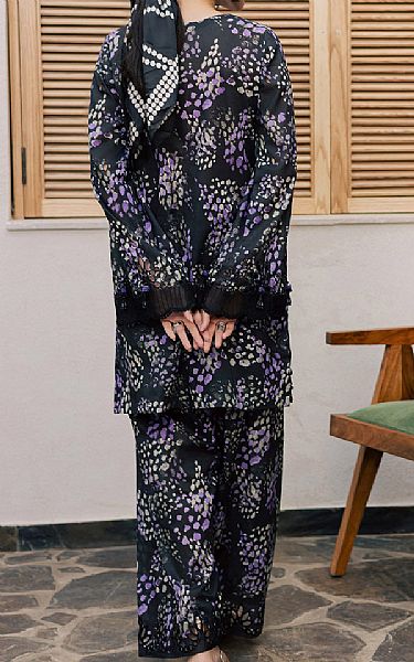 Nureh Black Lawn Suit (2 pcs) | Pakistani Lawn Dress in USA- Image 2