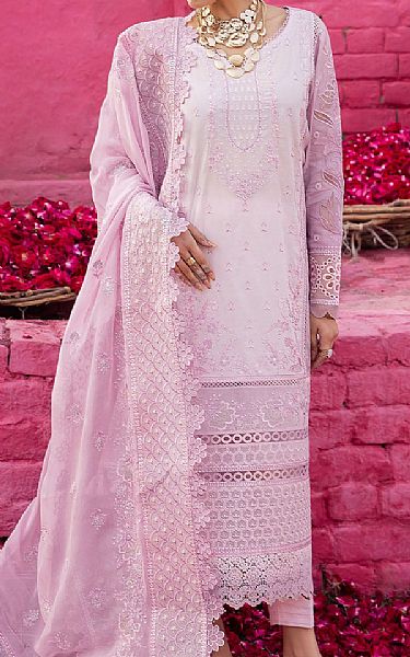 Nureh Lilac Lawn Suit | Pakistani Lawn Suits- Image 1