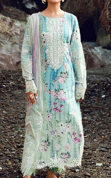 Nureh Sea Mist Lawn Suit | Pakistani Lawn Dress in USA- Image 1