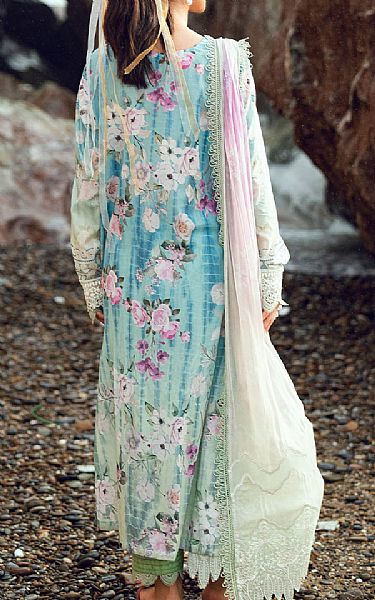 Nureh Sea Mist Lawn Suit | Pakistani Lawn Dress in USA- Image 2