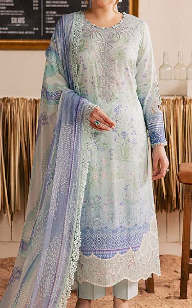 Nureh Sea Mist Lawn Suit | Pakistani Lawn Dress in USA- Image 1