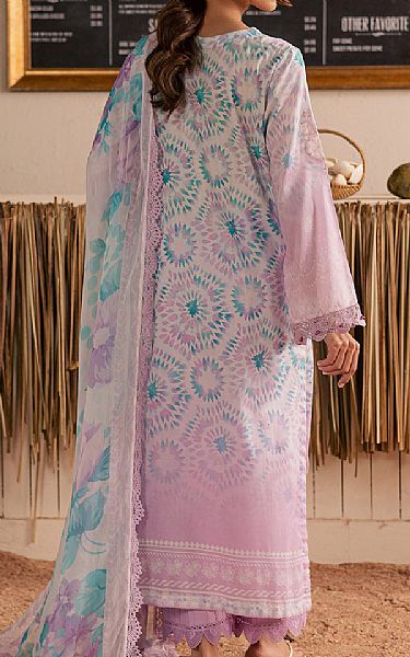 Nureh Pink Pearl Lawn Suit | Pakistani Lawn Dress in USA- Image 2