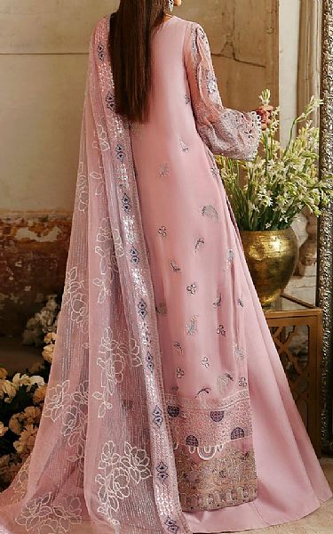 Nureh Pink Chiffon Suit | Pakistani Embroidered Chiffon Dresses USA- Image 2