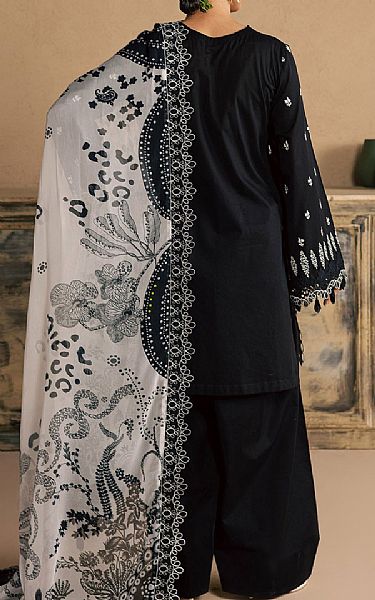 Nureh Black Lawn Suit | Pakistani Lawn Dress in USA- Image 2