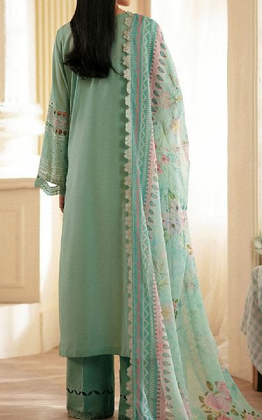 Nureh Summer Green Lawn Suit | Pakistani Lawn Dress in USA- Image 2