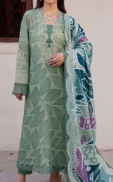 Nureh Sage Lawn Suit | Pakistani Lawn Dress in USA- Image 1
