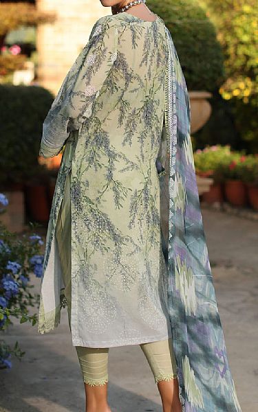 Nureh Sage Green Lawn Suit | Pakistani Lawn Dress in USA- Image 2