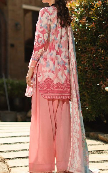 Nureh Pink Lawn Suit | Pakistani Lawn Dress in USA- Image 2