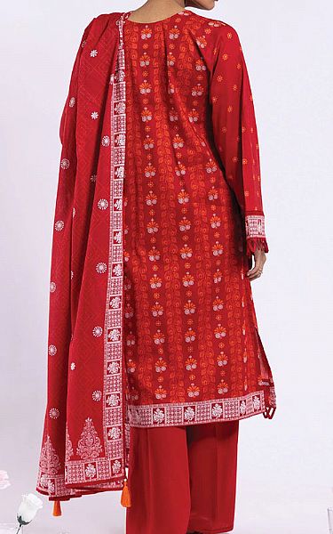 Orient Red Lawn Suit | Pakistani Dresses in USA- Image 2