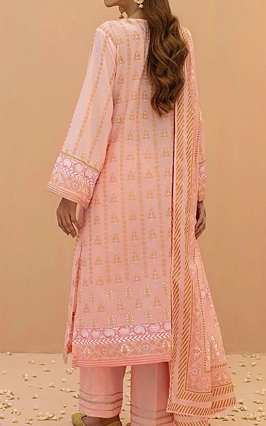 Orient Peach Pink Lawn Suit | Pakistani Dresses in USA- Image 2