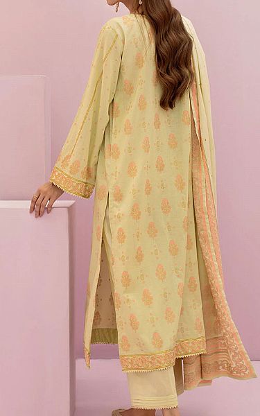 Orient Light Golden Lawn Suit | Pakistani Dresses in USA- Image 2