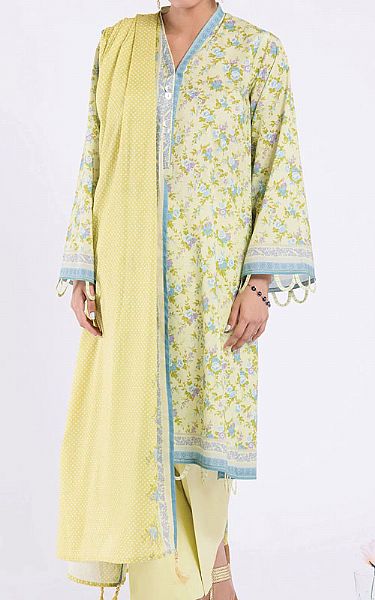 Orient Cream Lawn Suit | Pakistani Dresses in USA- Image 1