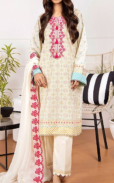 Orient Off-white Lawn Suit | Pakistani Dresses in USA- Image 1