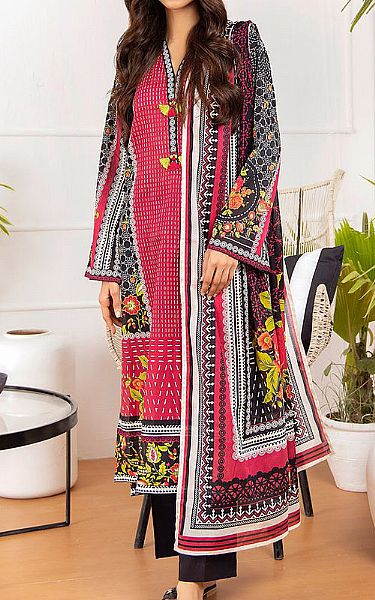 Orient Magenta Lawn Suit | Pakistani Dresses in USA- Image 1