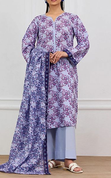 Orient Light Blue/Lilac Lawn Suit | Pakistani Lawn Dress in USA- Image 1