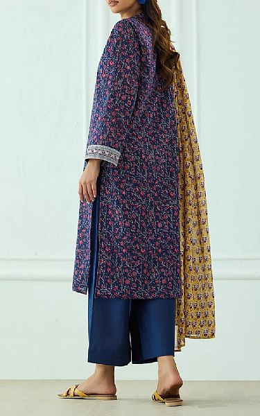 Orient Blue Zodiac Lawn Suit | Pakistani Lawn Dress in USA- Image 2