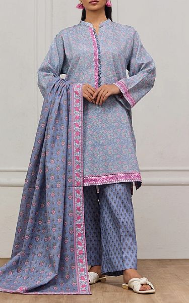Orient Cloudy Blue Lawn Suit | Pakistani Lawn Dress in USA- Image 1
