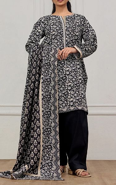 Orient Black/Off White Lawn Suit | Pakistani Lawn Dress in USA- Image 1