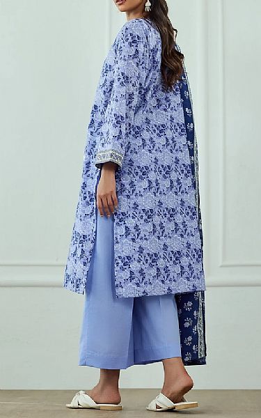 Orient Dark Pastel Blue Lawn Suit | Pakistani Lawn Dress in USA- Image 2