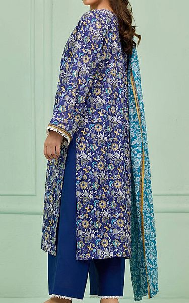 Orient Blue Lawn Suit | Pakistani Lawn Dress in USA- Image 2