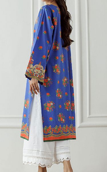 Orient Blue Lawn Kurti | Pakistani Lawn Dress in USA- Image 2