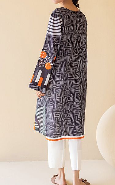 Orient Dark Grey Khaddar Kurti | Pakistani Winter Dresses- Image 2