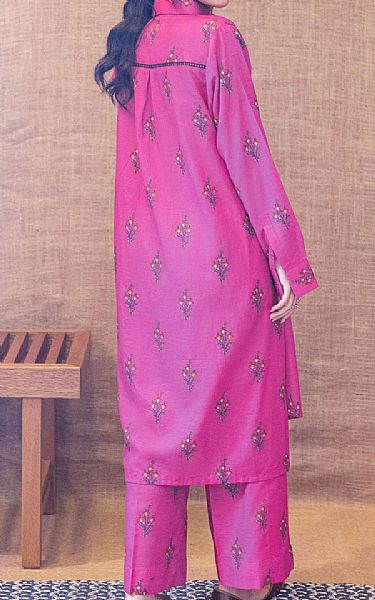 Orient Hot Pink Khaddar Suit (2 Pcs) | Pakistani Dresses in USA- Image 2
