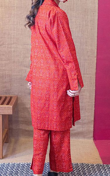 Orient Alizarin Crimson Khaddar Suit (2 Pcs) | Pakistani Dresses in USA- Image 2