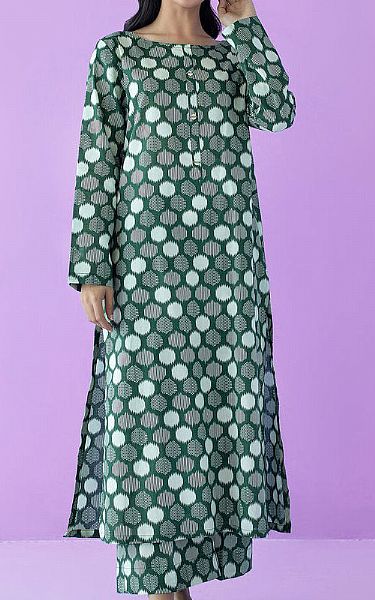 Emerald Green Lawn Suit (2 Pcs) | Orient Pakistani Lawn Suits