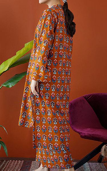 Orient Brown Khaddar Suit (2 Pcs) | Pakistani Winter Dresses- Image 2