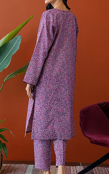 Orient Lavender Khaddar Suit (2 Pcs) | Pakistani Winter Dresses- Image 2