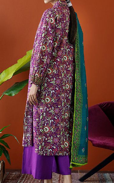 Orient Magenta Khaddar Suit | Pakistani Winter Dresses- Image 2