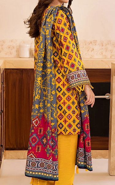 Orient Mustard Khaddar Suit | Pakistani Dresses in USA- Image 2