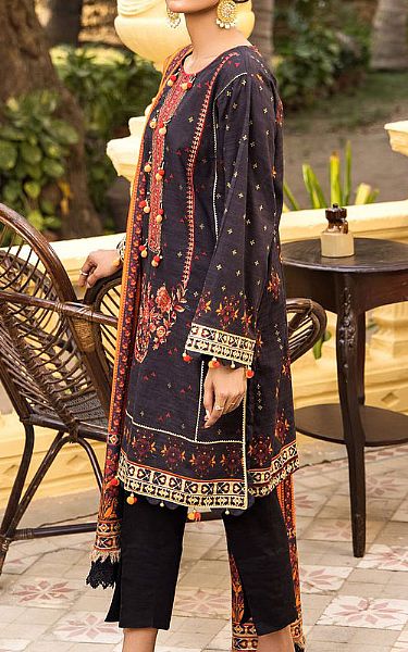 Orient Black Khaddar Suit | Pakistani Dresses in USA- Image 2